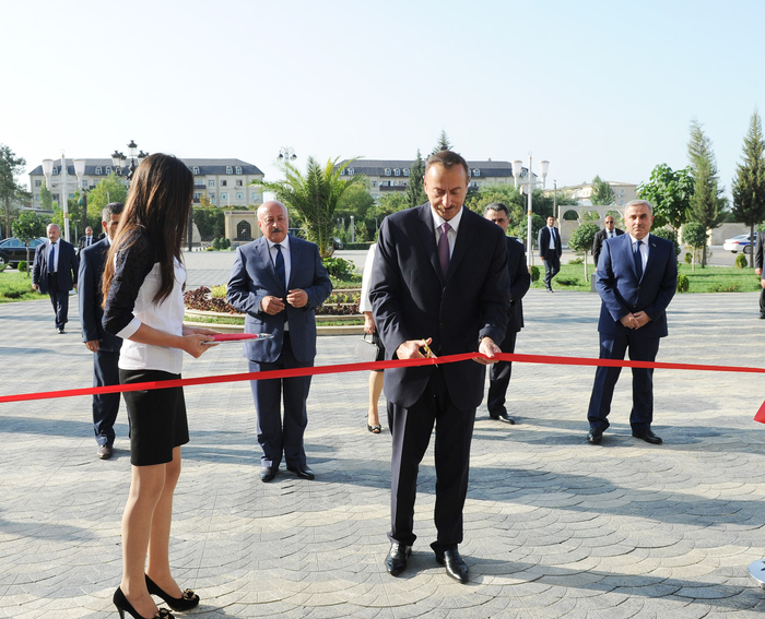 Yeni Azərbaycan Partiyası Masallı rayon təşkilatının inzibati binası istifadəyə verilib (FOTO)
