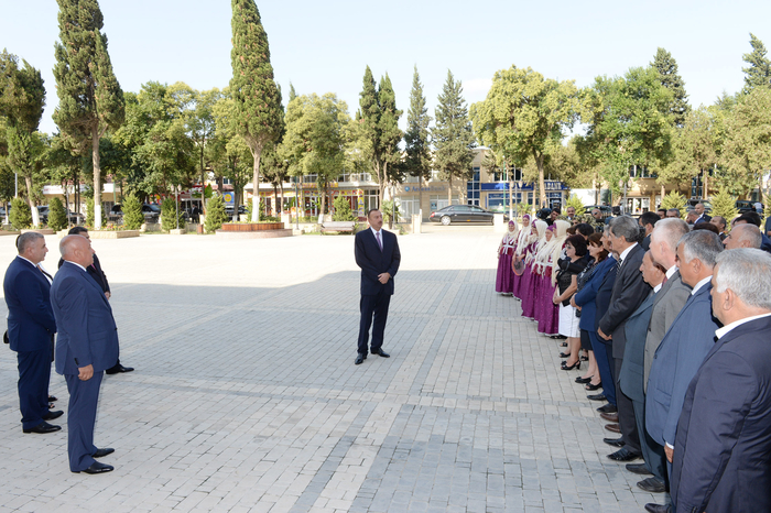 İlham Əliyev: Azərbaycan dövləti çox güclü əsaslar – tarixi, mədəni əsaslar, mənəvi dəyərlər üzərində qurulub (FOTO)