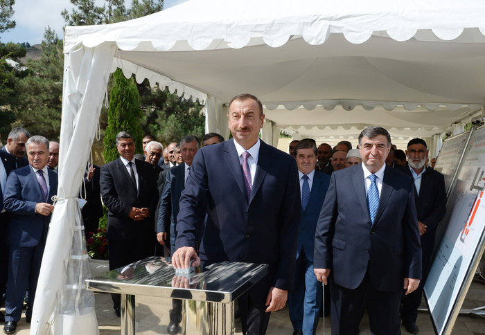 Yardımlı şəhərinə içməli su verilib (FOTO)