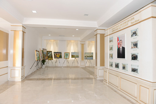 İlham Əliyev Salyanda Heydər Əliyev Mərkəzinin açılışında iştirak edib (FOTO)