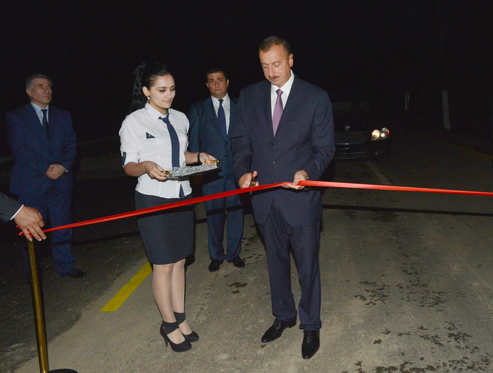 Ərçivan-Şuvi-Alaşa-Qapıçıməhəllə avtomobil yolu istifadəyə verilib (FOTO)
