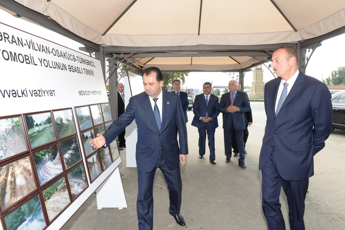 Lənkəran-Vilvan-Osaküçə-Türkəncil avtomobil yolu istifadəyə verilib (FOTO)