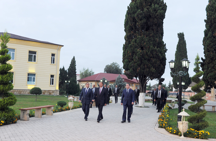 Prezident İlham Əliyev Astara rayonuna səfərə gəlib (FOTO)