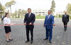 Prezident İlham Əliyev Biləsuvarda Heydər Əliyev Mərkəzinin açılışında iştirak edib (FOTO)
