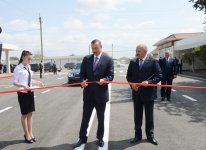 İlham Əliyev Cəlilabadda Qarazəncir-Qarakazımlı-Bayxanlı avtomobil yolunun açılışında iştirak edib (FOTO)