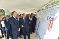 Yardımlı şəhərinə içməli su verilib (FOTO)