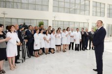 Prezident İlham Əliyev: Siyasətimizin mərkəzində Azərbaycan vətəndaşıdır, onun rifahı, onun sağlamlığıdır (FOTO)