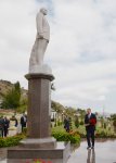 Azərbaycan Prezidenti Yardımlı rayonuna gəlib (FOTO)