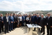 Yardımlı şəhərinə içməli su verilib (FOTO)