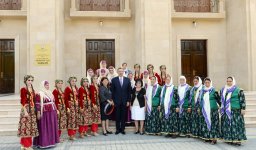 İlham Əliyev: Azərbaycan dövləti çox güclü əsaslar – tarixi, mədəni əsaslar, mənəvi dəyərlər üzərində qurulub (FOTO)