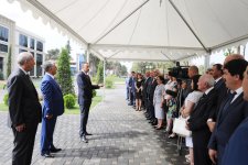 İlham Əliyev Biləsuvar şəhərinə içməli suyun verilməsi mərasimində iştirak edib (FOTO)