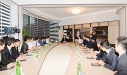 Prezident İlham Əliyev: Biz dünyada gedən bütün yenilikləri Azərbaycanda tətbiq etməliyik (FOTO)