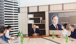 Prezident İlham Əliyev: Biz dünyada gedən bütün yenilikləri Azərbaycanda tətbiq etməliyik (FOTO)