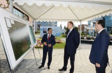 Lənkəran şəhərinə içməli suyun verilməsi mərasimi olub (FOTO)