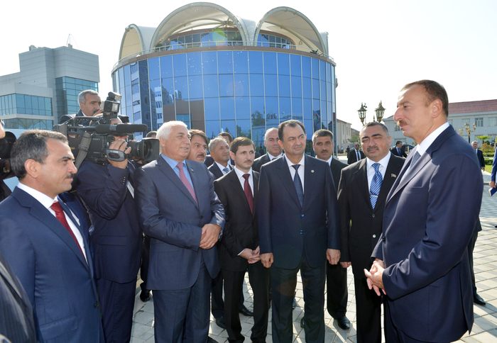 Lənkəran şəhərinə içməli suyun verilməsi mərasimi olub (FOTO)