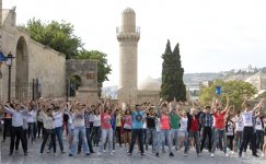 "Mənim Prezidentim" klipinin çəkilişlərində 1000-dən çox gənc iştirak edib (FOTO)