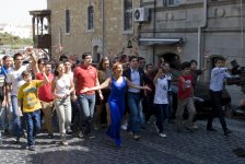 "Mənim Prezidentim" klipinin çəkilişlərində 1000-dən çox gənc iştirak edib (FOTO)