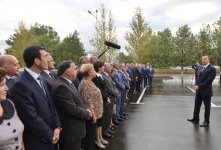 Prezident İlham Əliyev: Azərbaycan artıq dünya miqyasında bir nəqliyyat mərkəzinə çevrilib (FOTO)