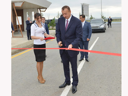 Bakı-Qazax magistralı-Səmədabad-Qaraməmmədli-Qaramanlı-Göyük avtomobil yolu açılıb (FOTO)