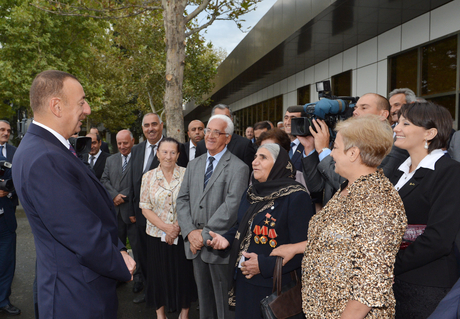 Prezident İlham Əliyev: Azərbaycan artıq dünya miqyasında bir nəqliyyat mərkəzinə çevrilib (FOTO)