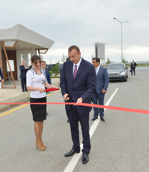 Bakı-Qazax magistralı-Səmədabad-Qaraməmmədli-Qaramanlı-Göyük avtomobil yolu açılıb (FOTO)