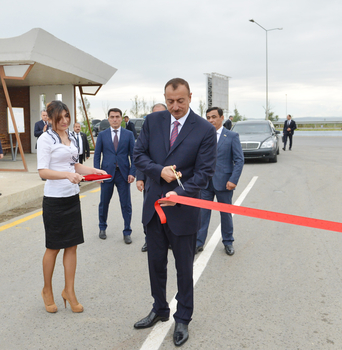 Bakı-Qazax magistralı-Səmədabad-Qaraməmmədli-Qaramanlı-Göyük avtomobil yolu açılıb (FOTO)