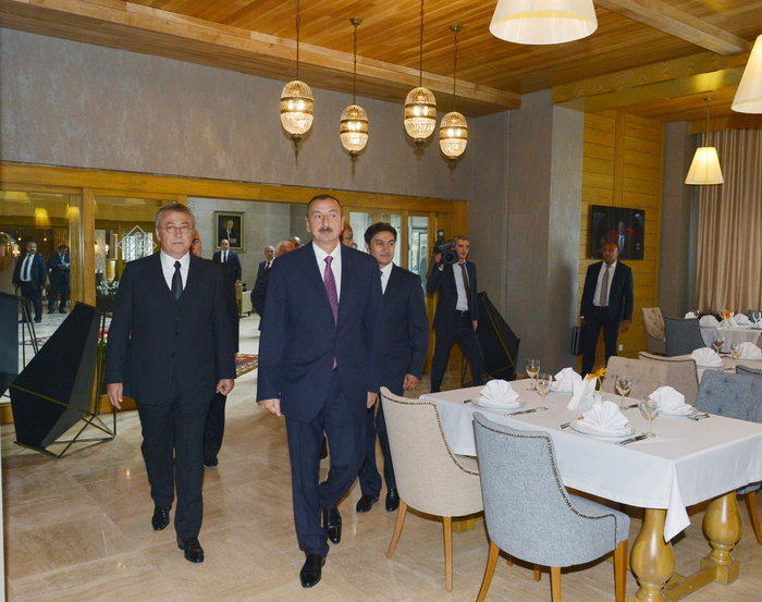 "Excelsior Hotel Shamkir" mehmanxanası istifadəyə verilib (FOTO)