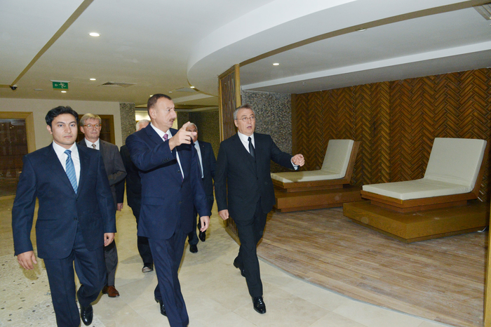 "Excelsior Hotel Shamkir" mehmanxanası istifadəyə verilib (FOTO)