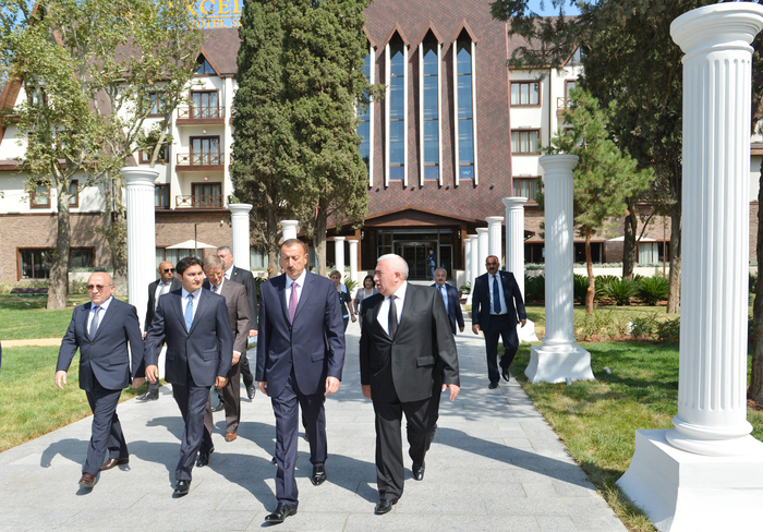 "Excelsior Hotel Shamkir" mehmanxanası istifadəyə verilib (FOTO)