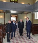Prezident İlham Əliyev Şəmkirdə Alman Lüteran kilsəsi ilə tanış olub (FOTO)