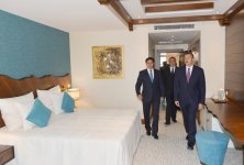 "Excelsior Hotel Shamkir" mehmanxanası istifadəyə verilib (FOTO)