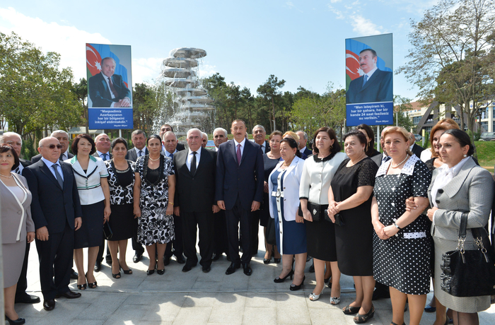 Prezident İlham Əliyev: Heç bir ölkə son 10 il ərzində Azərbaycan qədər inkişaf etməyib və inkişaf etmir (FOTO)