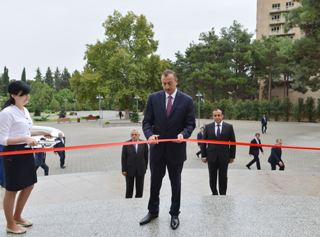 Naftalanda Heydər Əliyev Mərkəzi fəaliyyətə başlayıb (FOTO)