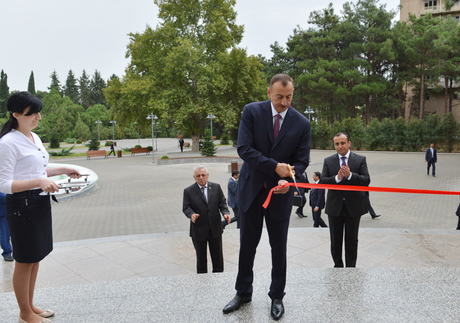 Naftalanda Heydər Əliyev Mərkəzi fəaliyyətə başlayıb (FOTO)