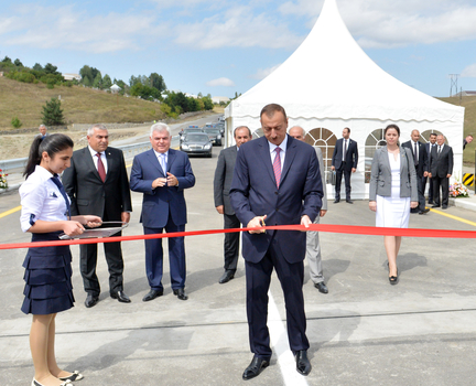 Gədəbəydə Çolpan çayı üzərindəki körpü istifadəyə verilib (FOTO)
