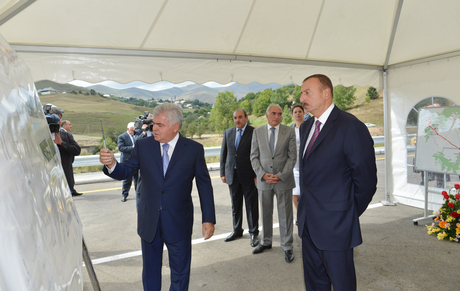 Gədəbəydə Çolpan çayı üzərindəki körpü istifadəyə verilib (FOTO)