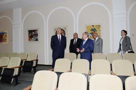 İlham Əliyev Gədəbəy Aşıq Musiqisi Məktəbinin açılışında iştirak edib (FOTO)