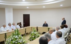 Prezident İlham Əliyev və xanımı Azərbaycan Tibb Universitetinin Tədris-Cərrahiyyə Klinikasının açılışında iştirak ediblər (FOTO)