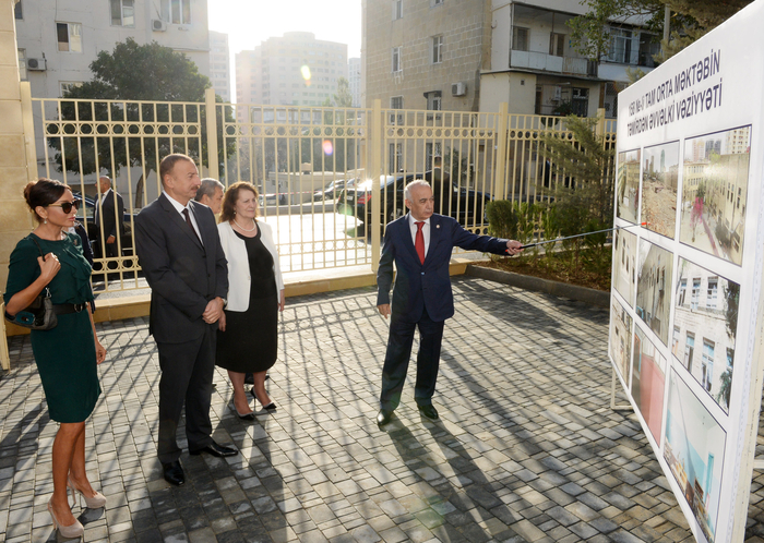 Prezident İlham Əliyev: Azərbaycanda təbii sərvətlərin işlənməsindən əldə edilmiş gəlirlər təhsil sahəsində aparılan islahatlara yönəldilir (FOTO)