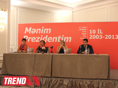 "Mənim Prezidentim" mahnısına çəkilən klipin təqdimat mərasimi keçirilib (FOTO) (VİDEO)