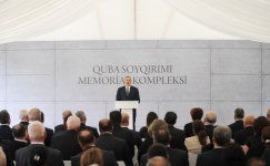 Prezident İlham Əliyev: Gələcəkdə faciələrdən sığortalanmaq üçün erməni faşizminə dünya miqyasında mütləq layiqli qiymət verilməlidir (FOTO)