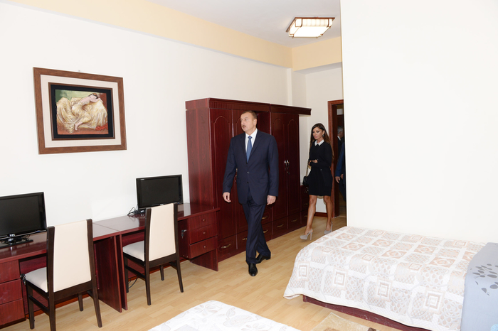 İlham Əliyev və xanımı Qubada BDU-nun tədris-təcrübə və istirahət mərkəzinin açılışında iştirak ediblər (FOTO)