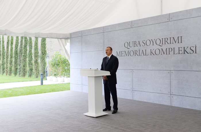 Prezident İlham Əliyev: Gələcəkdə faciələrdən sığortalanmaq üçün erməni faşizminə dünya miqyasında mütləq layiqli qiymət verilməlidir (FOTO)