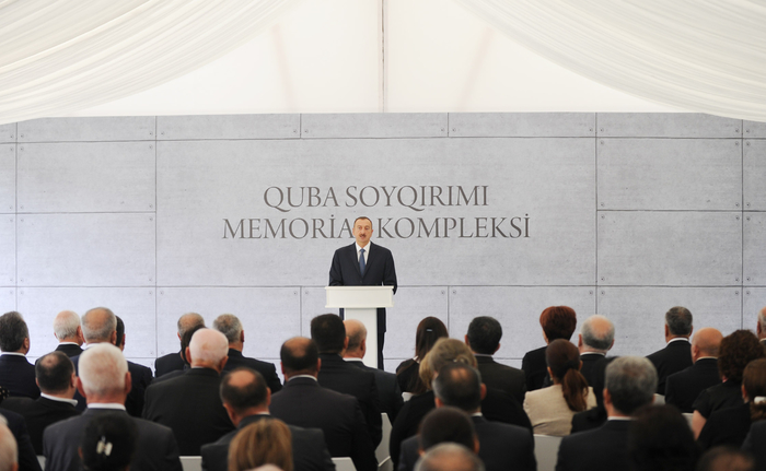 Prezident İlham Əliyev: Gələcəkdə faciələrdən sığortalanmaq üçün erməni faşizminə dünya miqyasında mütləq layiqli qiymət verilməlidir (FOTO)