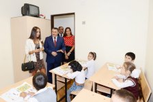Leyla Əliyeva və Arzu Əliyeva Bakıda internat məktəbi, körpələr və uşaq evlərində olub (FOTO)
