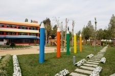 Mehriban Əliyeva Xətai rayonunda akademik Zərifə Əliyeva adına uşaq bağçası üçün tikilmiş yeni binanın açılışında iştirak edib (FOTO)