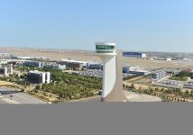 Azərbaycan Prezidenti və xanımı “Azəraeronaviqasiya” Hava Hərəkəti İdarəsinin Hava Hərəkətinin İdarəedilməsi Baş Mərkəzinin yeni binasının açılışında iştirak ediblər (FOTO)