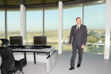 Azərbaycan Prezidenti və xanımı “Azəraeronaviqasiya” Hava Hərəkəti İdarəsinin Hava Hərəkətinin İdarəedilməsi Baş Mərkəzinin yeni binasının açılışında iştirak ediblər (FOTO)