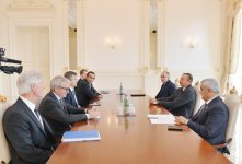 Azərbaycan Prezidenti İlham Əliyev Statoil şirkətinin prezidentini qəbul edib