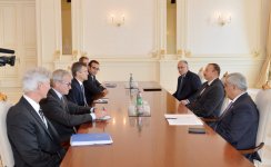 Azərbaycan Prezidenti İlham Əliyev Statoil şirkətinin prezidentini qəbul edib